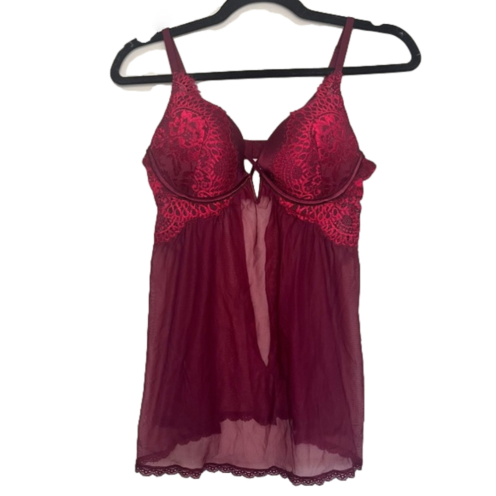 NWOT Lasenza Babydoll Lace Nightwear Slip Women’s Size Medium